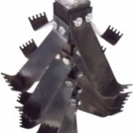 Scraper mit Federstahl-Kratzer, entwickelt zum Entfernen von hartnäckigen Verschmutzungen in Pipeline-Systemen