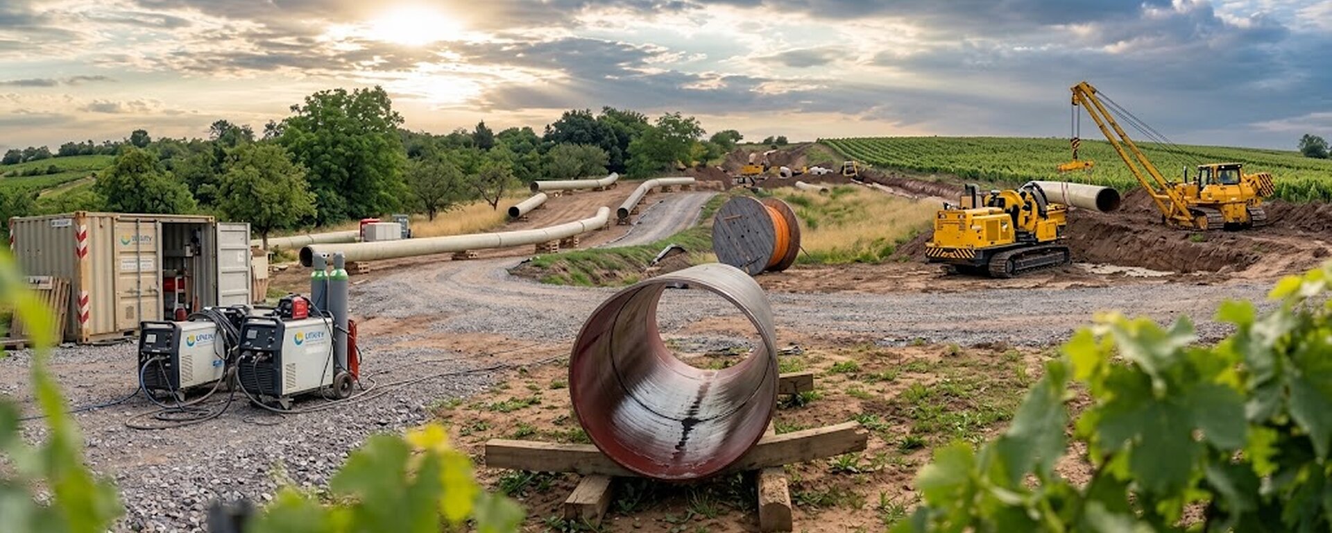Transit-Gasleitung DN 1000 in Bulgarien: Reparatur für Griechenland und Nordmazedonien